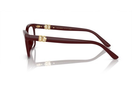 Okulary korekcyjne Dolce & Gabbana DG5106U 3091 Nieregularny Czerwone