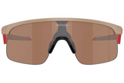 Okulary przeciwsłoneczne Oakley Resistor OJ9010 901017 Pojedyncze | Shield Beżowe