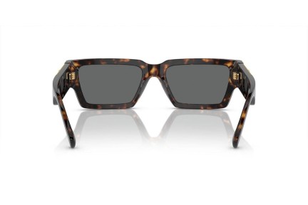 Okulary przeciwsłoneczne Versace VE4459 108/87 Prostokątne Havana