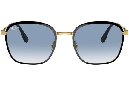 Okulary przeciwsłoneczne Ray-Ban RB3720 90003F Kwadratowe Złote