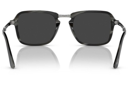 Okulary przeciwsłoneczne Persol PO3330S 119948 Polarized Prostokątne Czarne