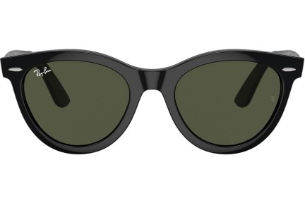 Okulary przeciwsłoneczne Ray-Ban Wayfarer Way RB2241 901/31 Owalne Czarne