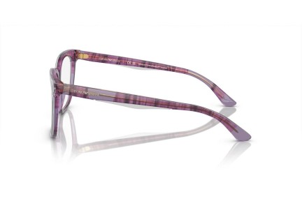 Okulary korekcyjne Emporio Armani EA3228 6056 Kwadratowe Fioletowe