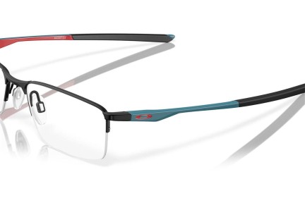 Okulary korekcyjne Oakley Socket 5.5 OX3218 321814 Prostokątne Czarne