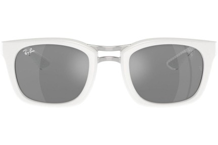 Okulary przeciwsłoneczne Ray-Ban RB8362M F6956G Kwadratowe Białe