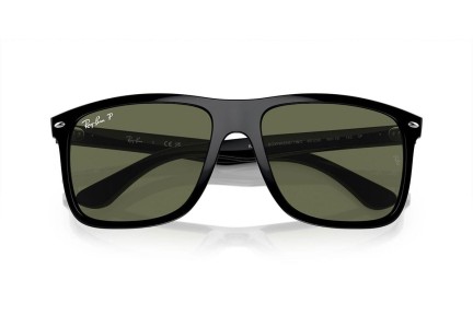 Okulary przeciwsłoneczne Ray-Ban Boyfriend Two RB4547 601/58 Polarized Kwadratowe Czarne