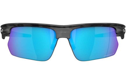 Okulary przeciwsłoneczne Oakley OO9400 940005 Polarized Prostokątne Szare