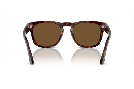 Okulary przeciwsłoneczne Persol PO3333S 24/57 Polarized Kwadratowe Havana