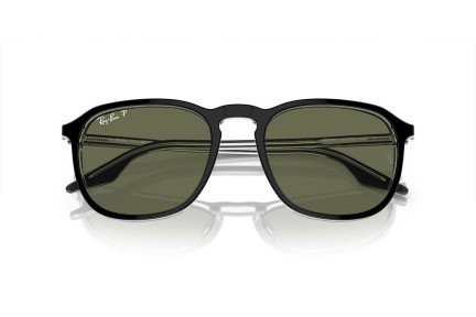 Okulary przeciwsłoneczne Ray-Ban RB2203 919/58 Polarized Kwadratowe Czarne