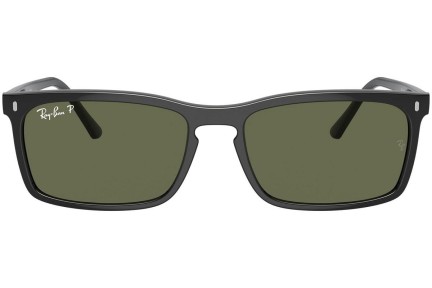 Okulary przeciwsłoneczne Ray-Ban RB4435 901/58 Polarized Prostokątne Czarne