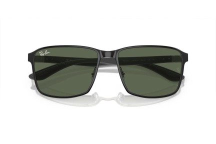 Okulary przeciwsłoneczne Ray-Ban RB3721 914471 Kwadratowe Srebrne