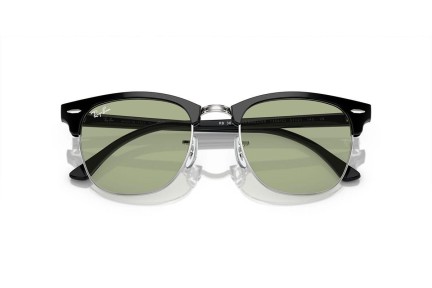 Okulary przeciwsłoneczne Ray-Ban Clubmaster RB3016 135452 Browline Czarne