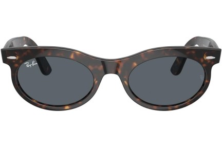 Okulary przeciwsłoneczne Ray-Ban RB2242 902/R5 Browline Havana