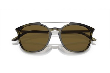 Okulary przeciwsłoneczne Giorgio Armani AR8198 603873 Pilotki (Aviator) Havana