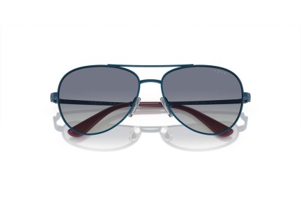 Okulary przeciwsłoneczne Vogue Eyewear VJ1001 51084L Pilotki (Aviator) Niebieskie