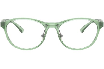 Okulary korekcyjne Oakley Draw Up OX8057 805705 Okrągłe Zielone