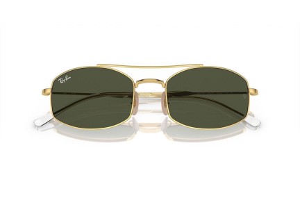 Okulary przeciwsłoneczne Ray-Ban RB3719 001/31 Nieregularny Złote