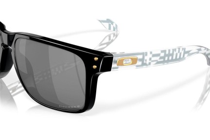 Okulary przeciwsłoneczne Oakley Holbrook XL OO9417 941743 Polarized Kwadratowe Czarne