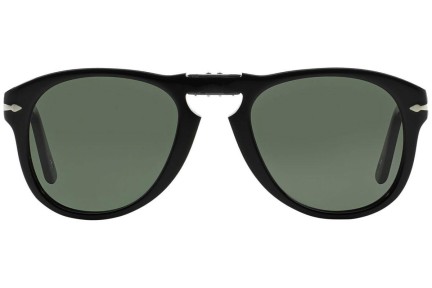 Okulary przeciwsłoneczne Persol Folding 714 Series PO0714 95/31 Pilotki (Aviator) Czarne