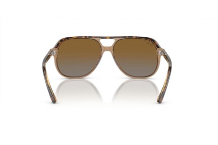 Okulary przeciwsłoneczne Ray-Ban Junior RJ9096S 7152T5 Polarized Pilotki (Aviator) Brązowe