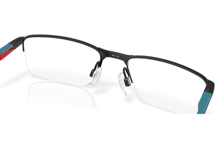 Okulary korekcyjne Oakley Socket 5.5 OX3218 321814 Prostokątne Czarne