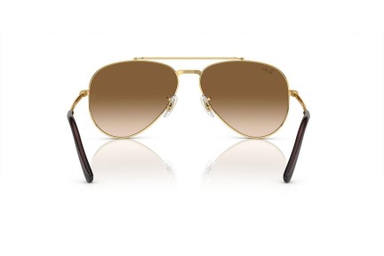 Okulary przeciwsłoneczne Ray-Ban New Aviator RB3625 001/51 Pilotki (Aviator) Złote