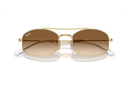 Okulary przeciwsłoneczne Ray-Ban RB3719 001/51 Nieregularny Złote