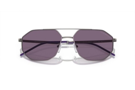 Okulary przeciwsłoneczne Emporio Armani EA2147 30031A Nieregularny Szare