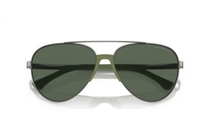 Okulary przeciwsłoneczne Emporio Armani EA2059 300371 Pilotki (Aviator) Zielone