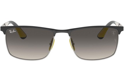 Okulary przeciwsłoneczne Ray-Ban RB3726M F08711 Prostokątne Szare