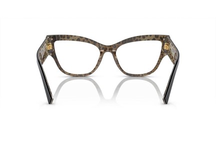 Okulary korekcyjne Dolce & Gabbana DG3378 3299 Kocie oczy Czarne