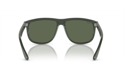 Okulary przeciwsłoneczne Ray-Ban Boyfriend RB4147 671931 Kwadratowe Zielone