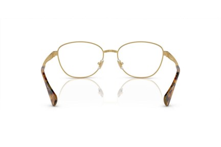 Okulary korekcyjne Ralph by Ralph Lauren RA6057 9004 Owalne Złote