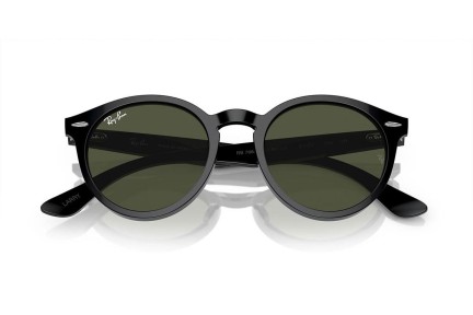 Okulary przeciwsłoneczne Ray-Ban Larry RB7680S 901/31 Okrągłe Czarne