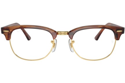 Okulary korekcyjne Ray-Ban Clubmaster RX5154 8375 Browline Złote