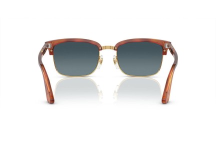 Okulary przeciwsłoneczne Persol PO3327S 96/S3 Polarized Prostokątne Havana