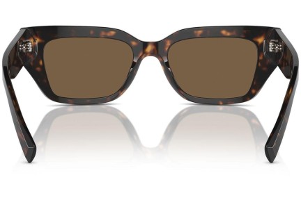 Okulary przeciwsłoneczne Dolce & Gabbana DG4462 502/73 Kocie oczy Havana