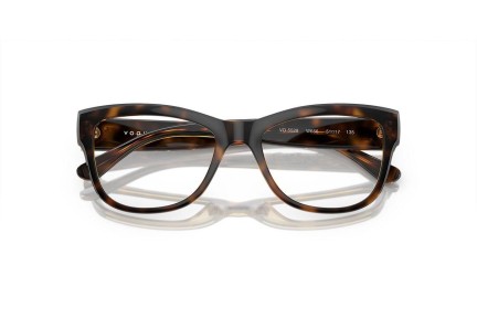 Okulary korekcyjne Vogue Eyewear VO5528 W656 Kocie oczy Havana