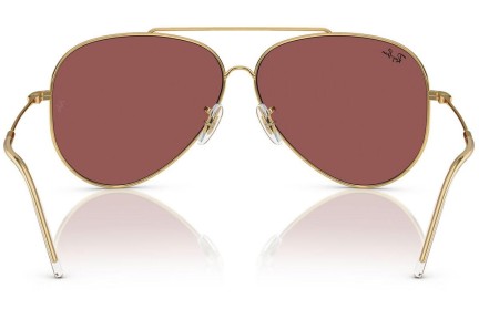 Okulary przeciwsłoneczne Ray-Ban Aviator Reverse RBR0101S 001/69 Pilotki (Aviator) Złote