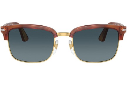 Okulary przeciwsłoneczne Persol PO3327S 96/S3 Polarized Prostokątne Havana