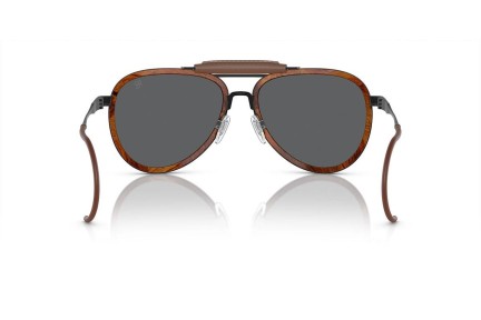 Okulary przeciwsłoneczne Ralph Lauren The Roadster RL7080Q 9304B1 Pilotki (Aviator) Brązowe