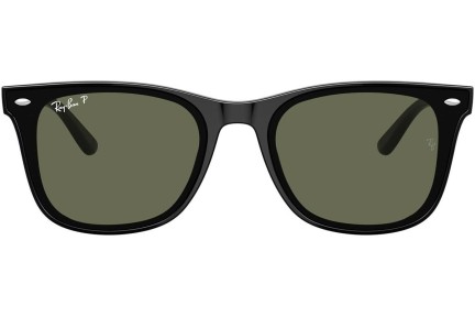 Okulary przeciwsłoneczne Ray-Ban RB4420 601/9A Polarized Kwadratowe Czarne