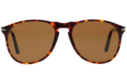 Okulary przeciwsłoneczne Persol 649 Series PO9649S 24/57 Polarized Pilotki (Aviator) Havana