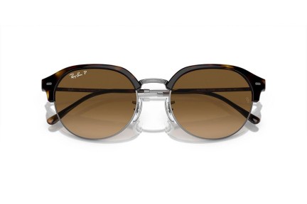 Okulary przeciwsłoneczne Ray-Ban RB4429 710/M2 Polarized Owalne Havana