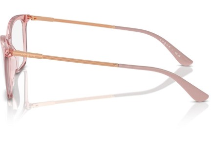 Okulary korekcyjne Vogue Eyewear VO5563 2939 Kwadratowe Różowe