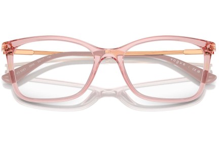 Okulary korekcyjne Vogue Eyewear VO5563 2939 Kwadratowe Różowe