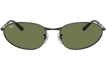 Okulary przeciwsłoneczne Ray-Ban RB3734 002/B1 Owalne Czarne