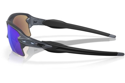 Okulary przeciwsłoneczne Oakley Flak 2.0 XL OO9188 9188J3 Polarized Prostokątne Niebieskie