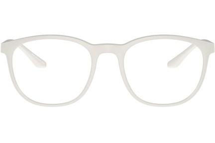 Okulary korekcyjne Emporio Armani EA3229 5344 Okrągłe Białe