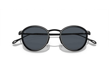 Okulary przeciwsłoneczne Giorgio Armani AR6148T 327787 Okrągłe Czarne